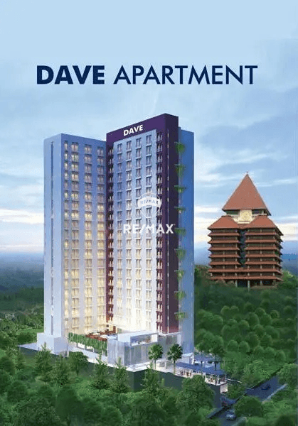 Apartemen Fully Furnish Siap Pakai Dave Depan Samping UI Lantai 7